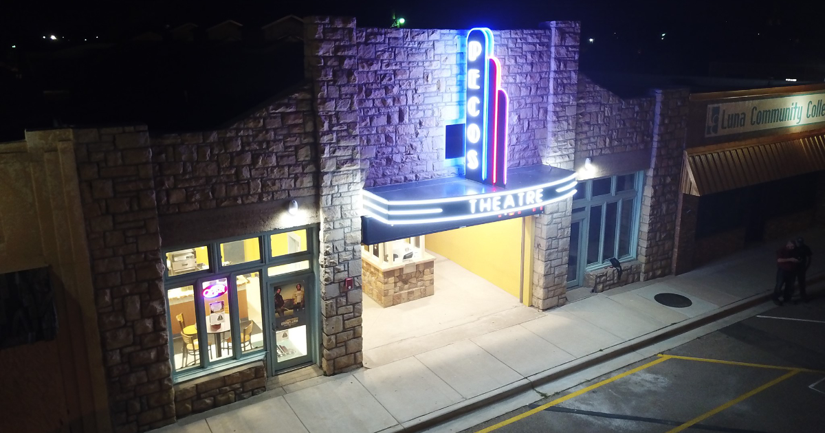 Pecos Theatre in Santa Rosa MainStreet