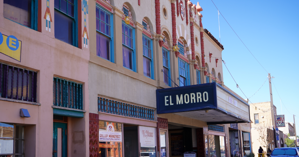 El Morro Theater in Gallup MainStreet Arts & Cultural District
