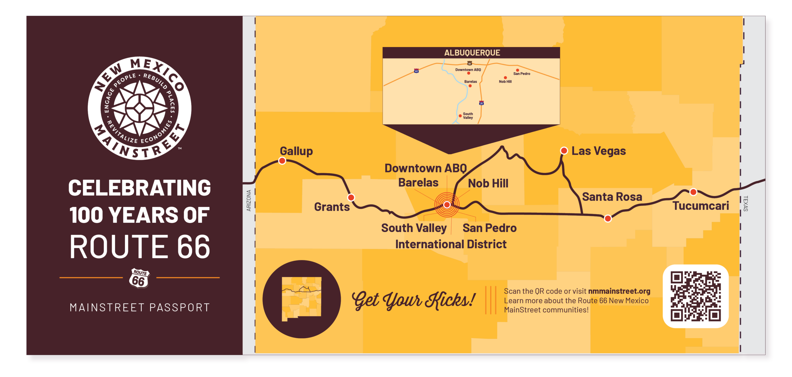 MainStreet route 66 map