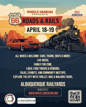 Route 66: Roads & Rails Festival flyer