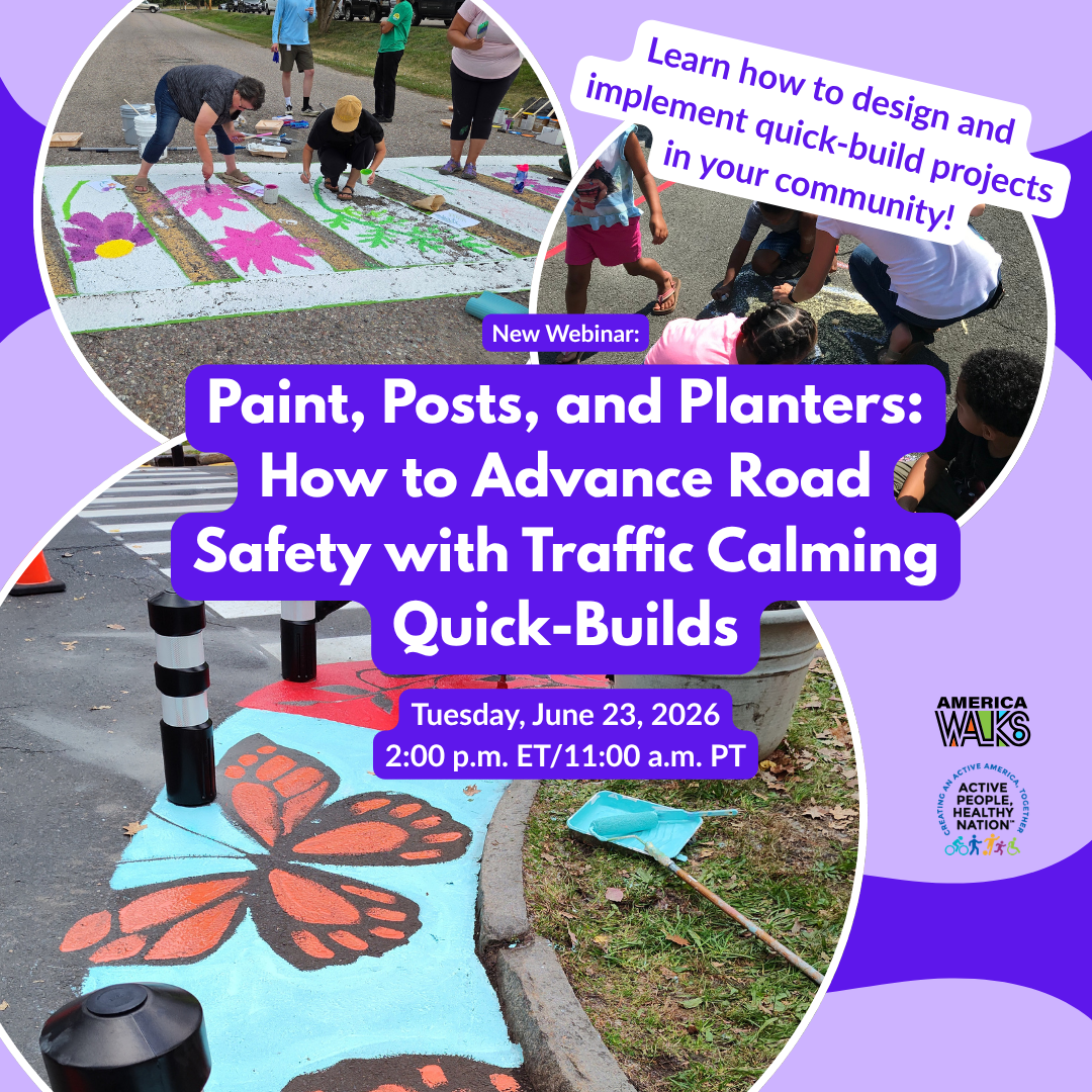 Paint, Posts, and Planters: How to Advance Road Safety with Traffic Calming Quick-Builds