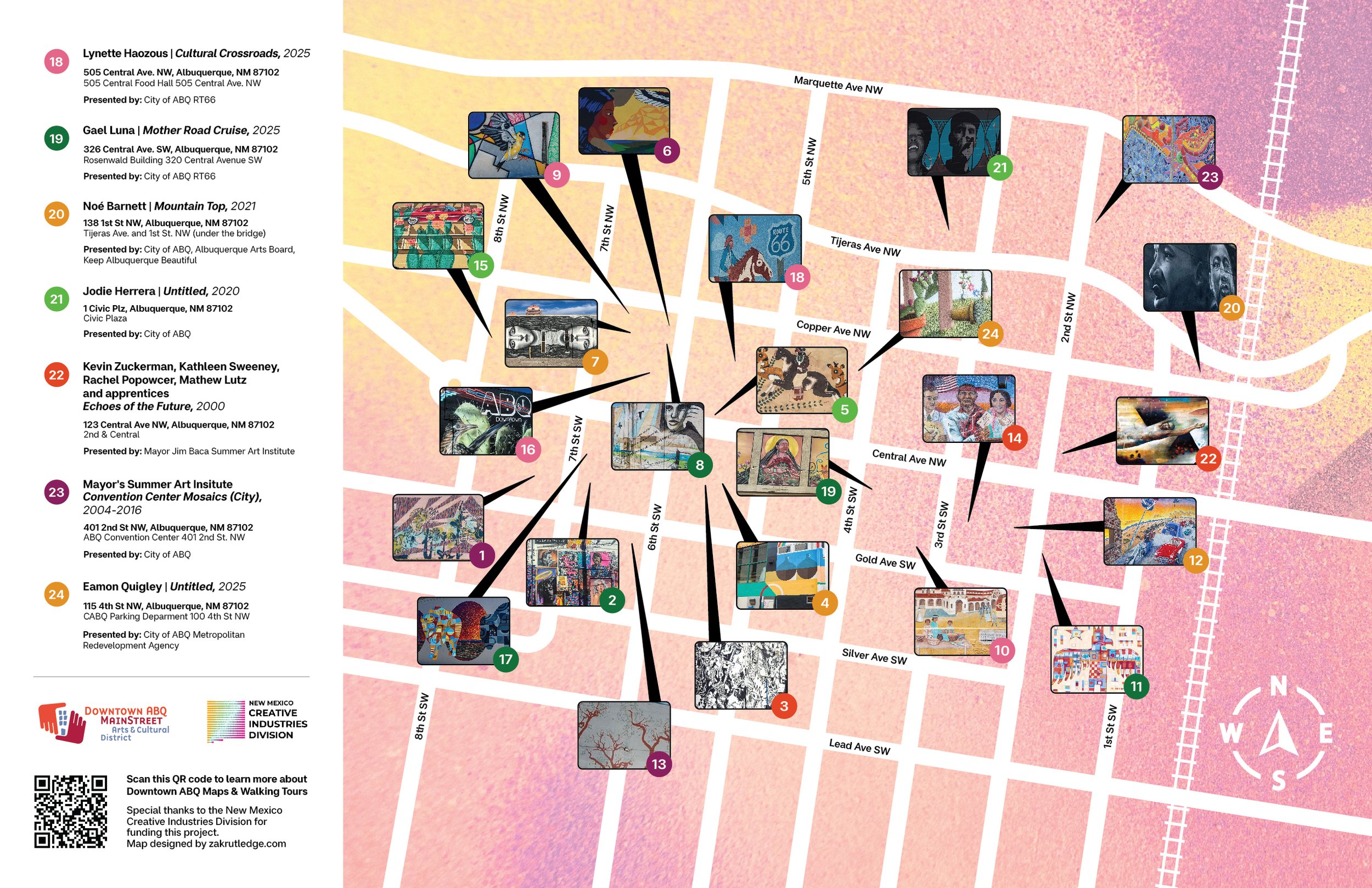 Downtown Albuquerque Map