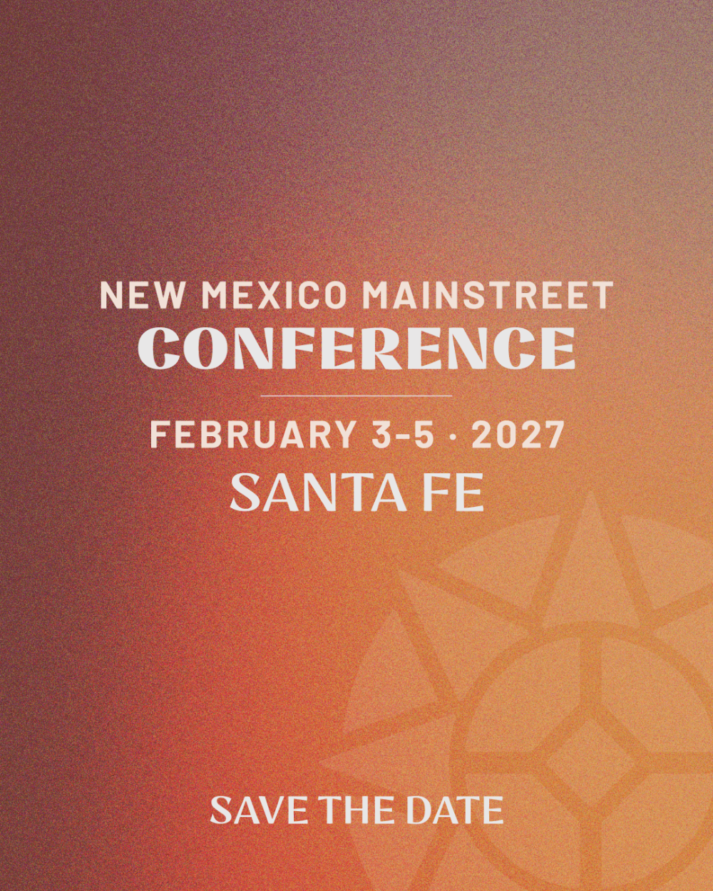 New Mexico MainStreet Conference in Santa Fe: Feb. 3-5, 2027